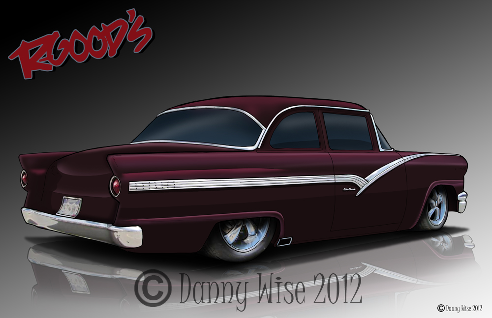 1956 Ford Club Coupe 